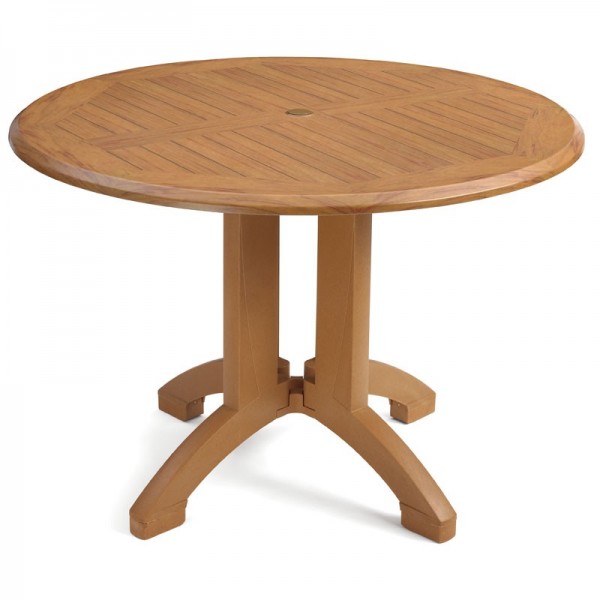 Restaurant Outdoor Tables Winston 42" Round Table Top and Base